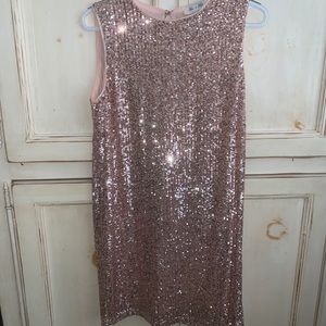 Pink Sequin Dress